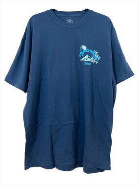 Coachella 2024 Tonal SS Tee Blue XL New